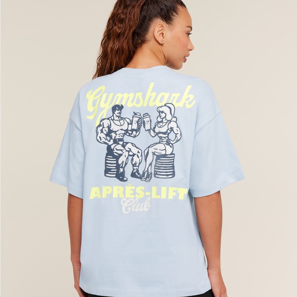 Gymshark oversized lifting club tshirt